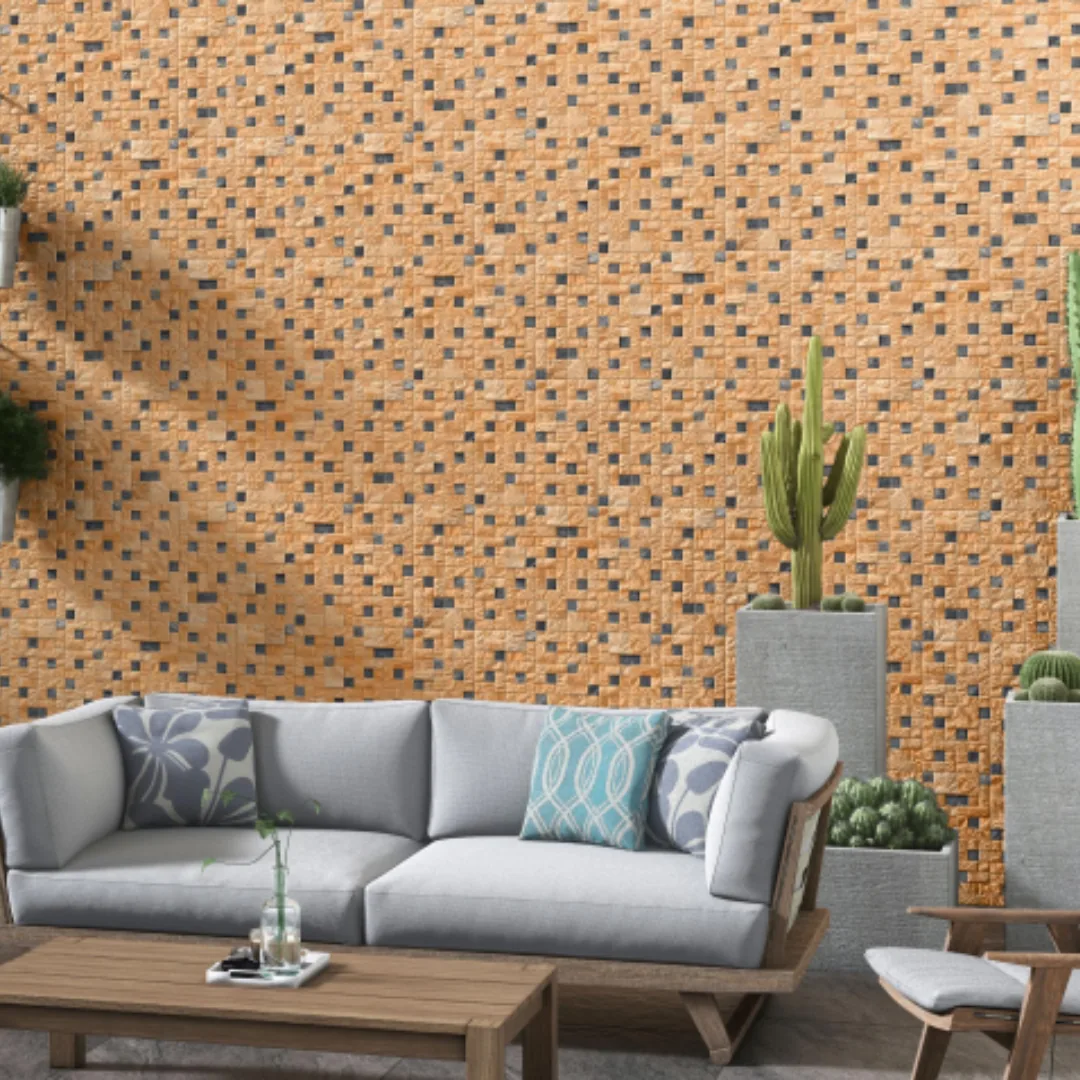Exotica KJ - Felix, stone-pattern wall tile for exterior walls